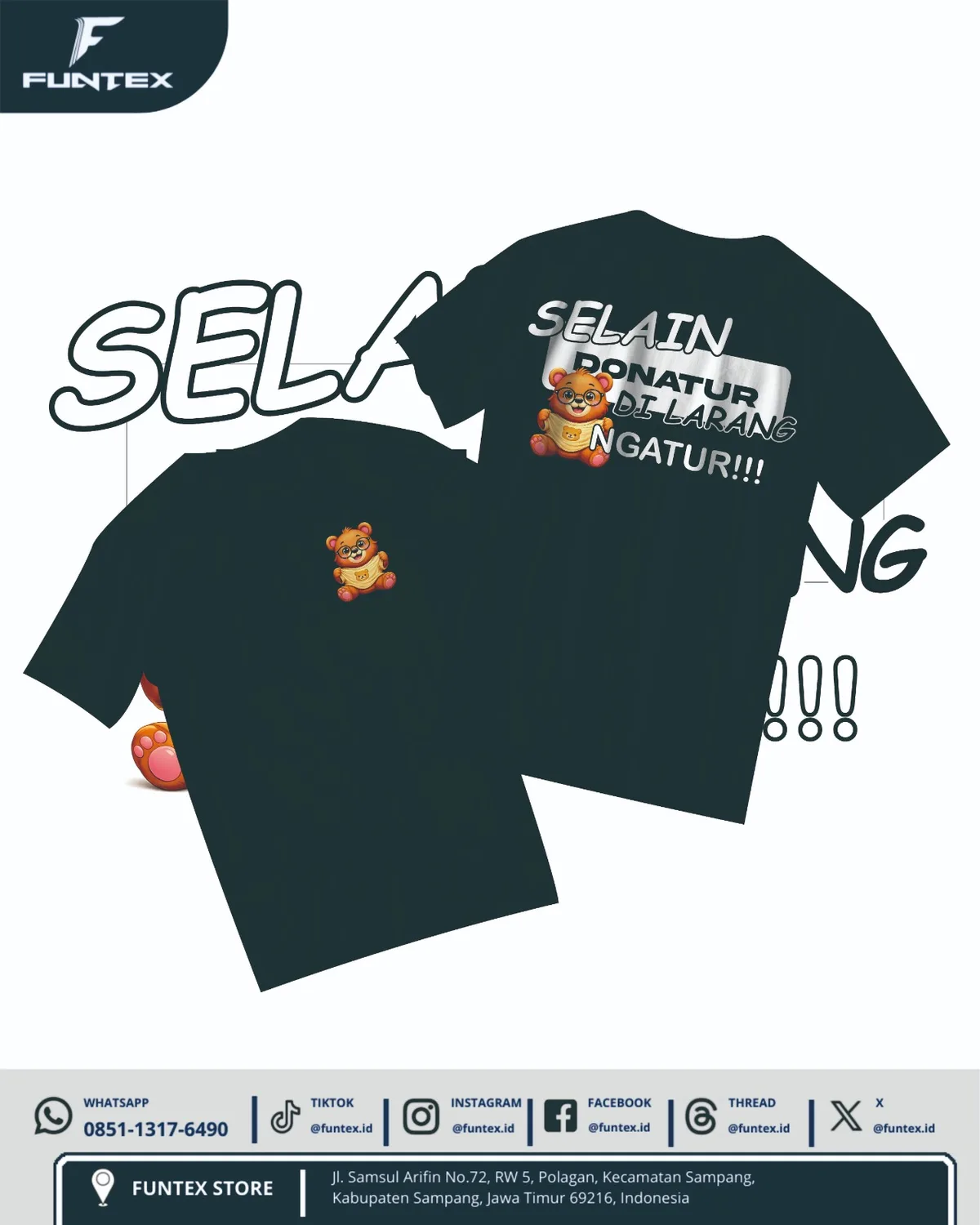Selain Donatur Dilarang Ngatur!!!